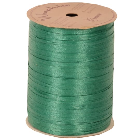 JAM Paper 1/4" Raffia Ribbon